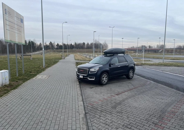 GMC Acadia cena 76000 przebieg: 179700, rok produkcji 2015 z Włocławek małe 631